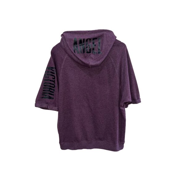 Victorias Secret Angels 2015 Maroon Hooded Sweatshirt Medium Soft & Cozy - Picture 3 of 8